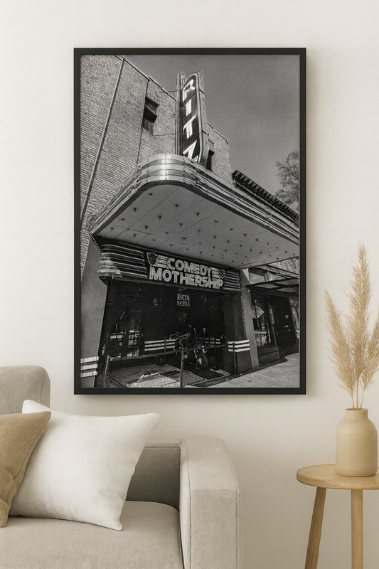 Comedy mothership B & W