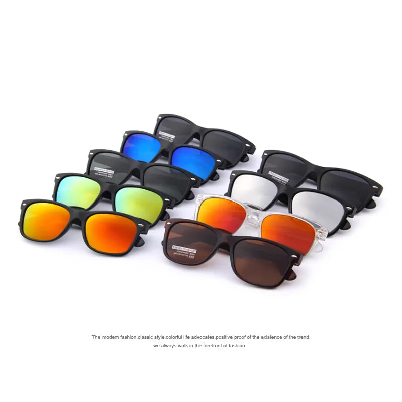 Polarized Sunglasses Retro Rivet Shades