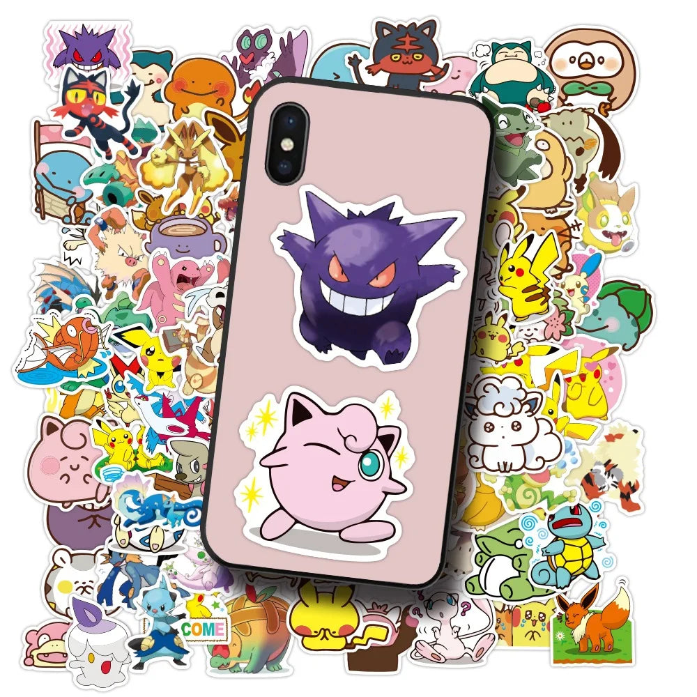 Pokemon Waterproof Stickers 50/100Pcs