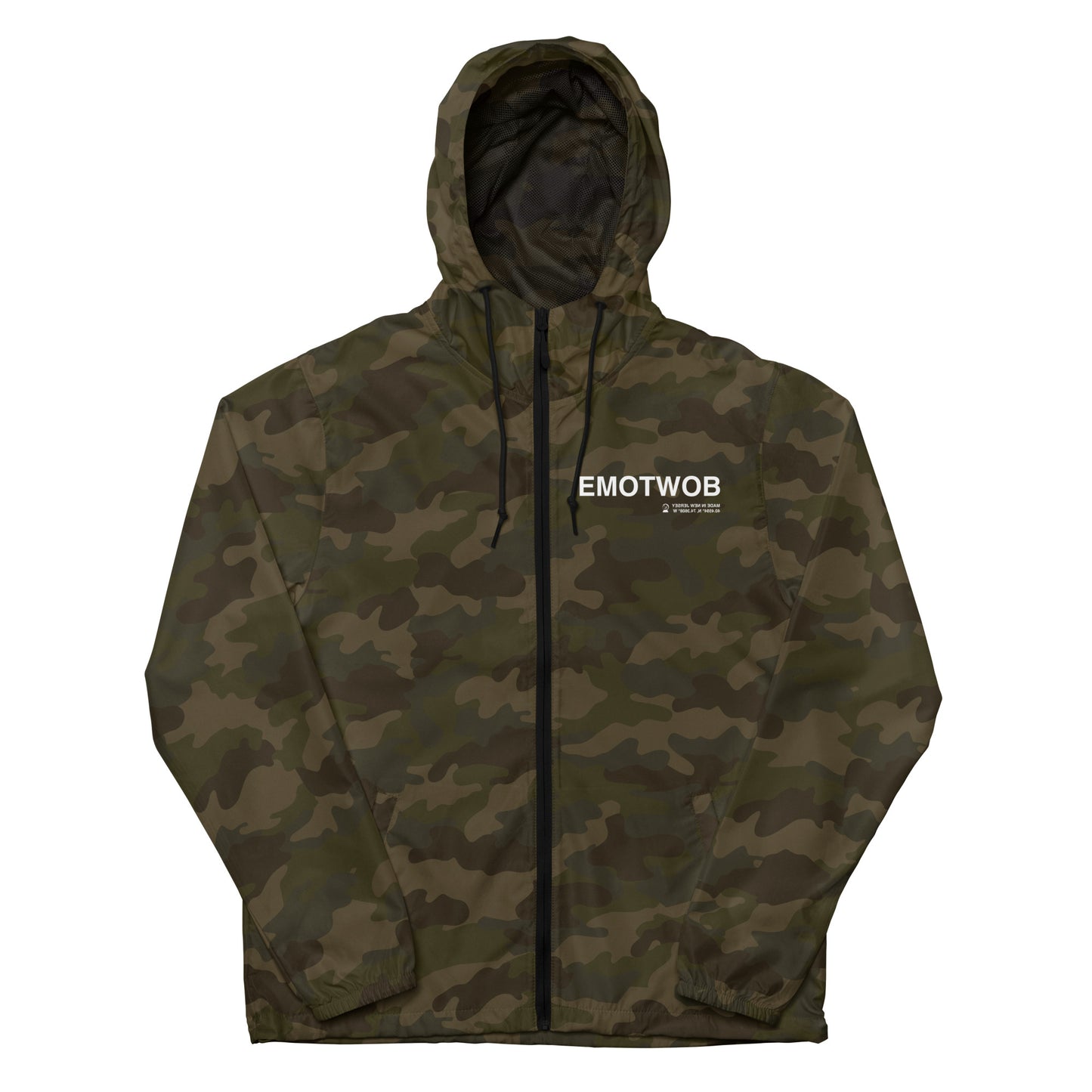 Vandals X Emotwob lightweight zip up windbreaker